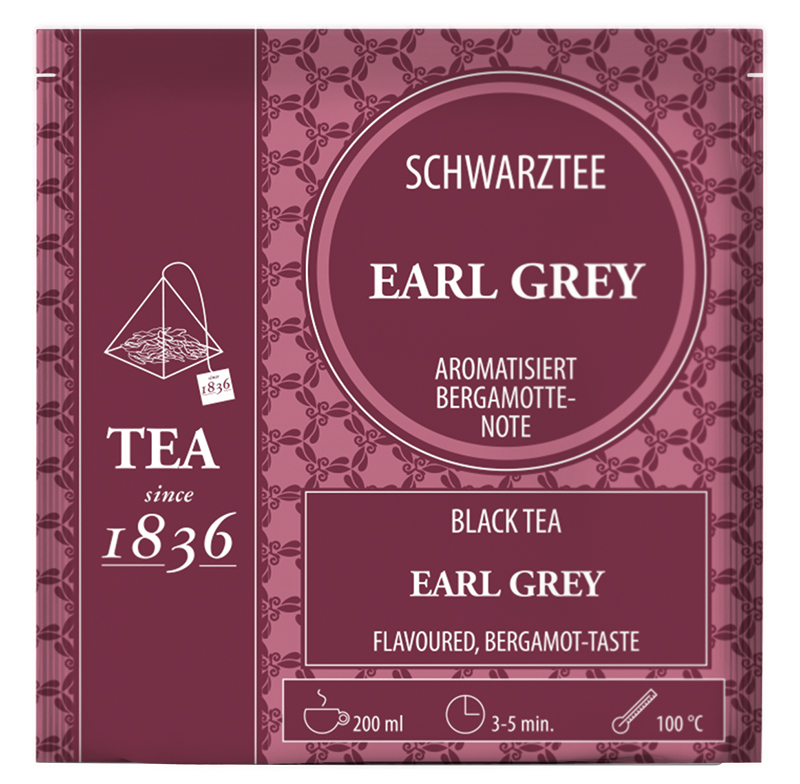 Schwarztee Earl Grey - 50 Pyramidenbeutel  a3g