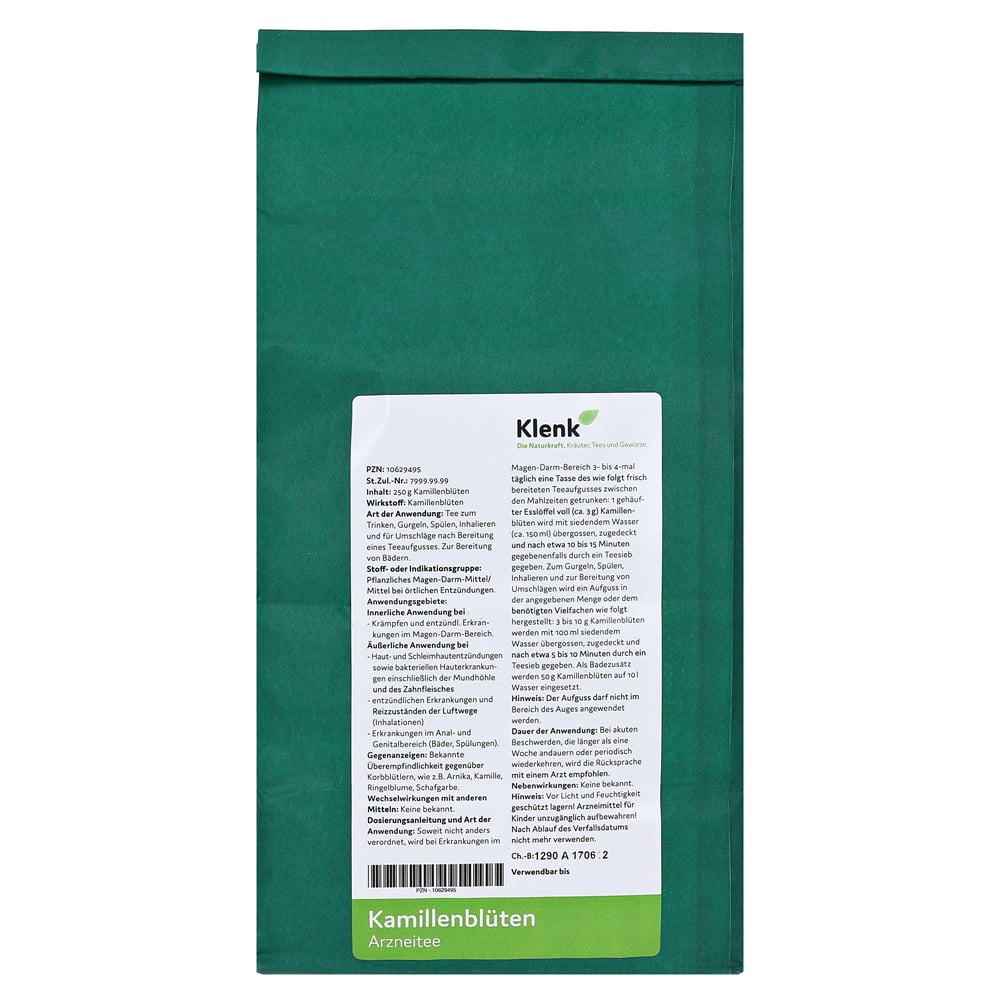 Kamillenblüten Arzneitee - 250g - Klenk Naturkraft