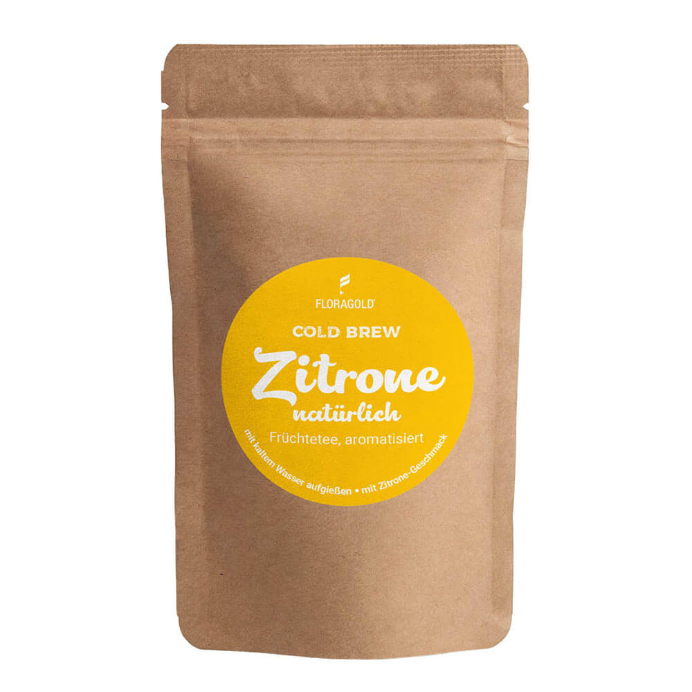 Cold Brew Zitrone natürlich - Früchtetee
