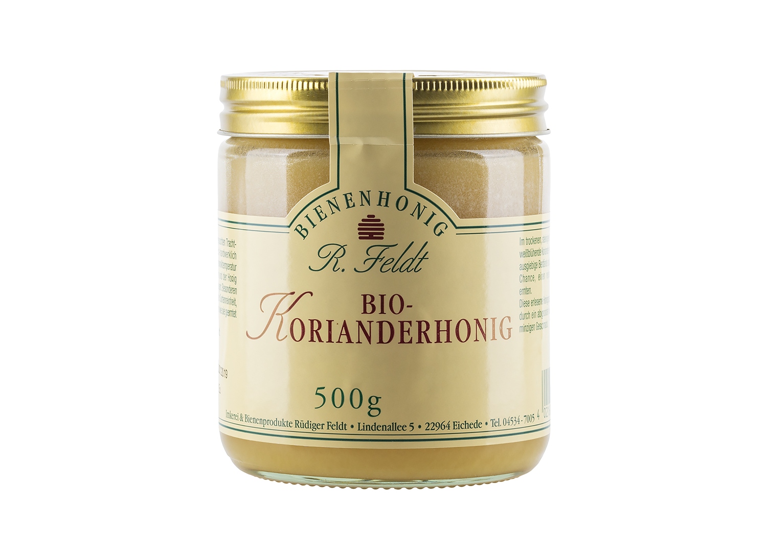 Bio Korianderhonig 500g