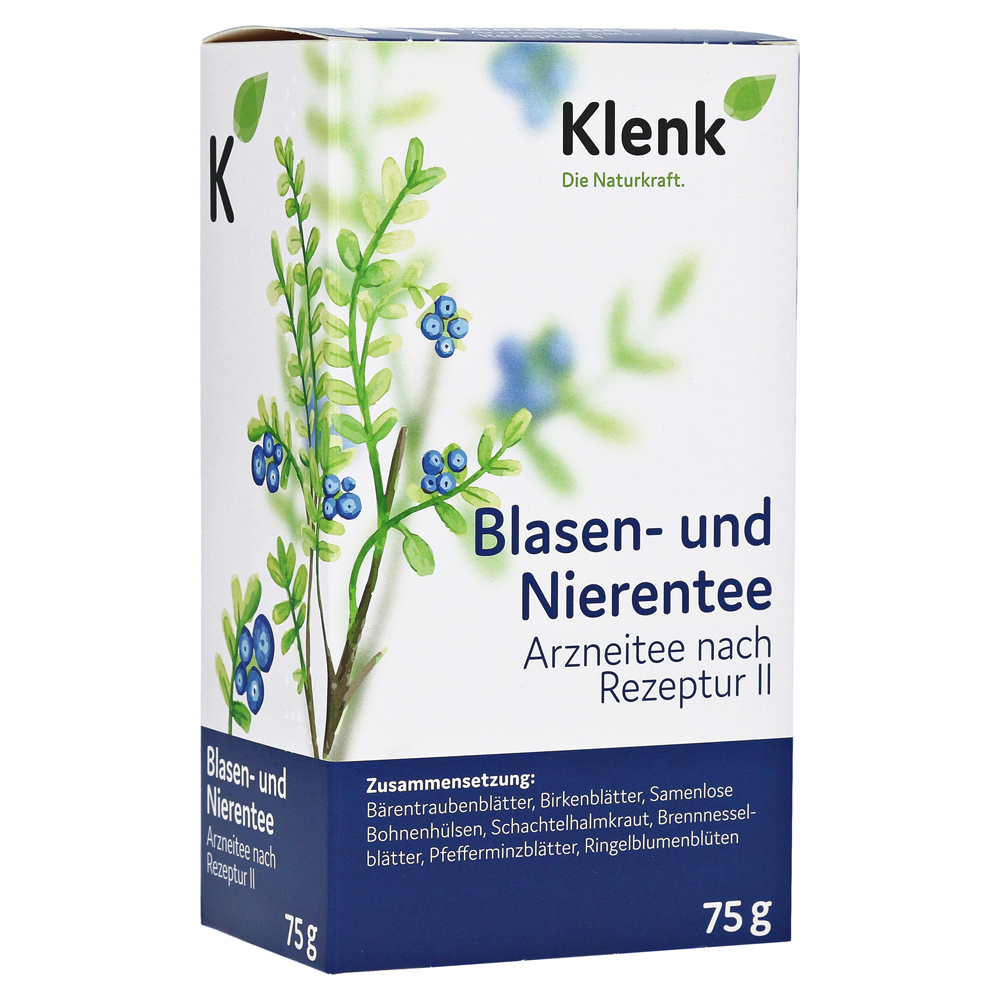 Blasen- und Nierentee Arzneitee nach Rezeptur II - 75g - Klenk Naturkraft