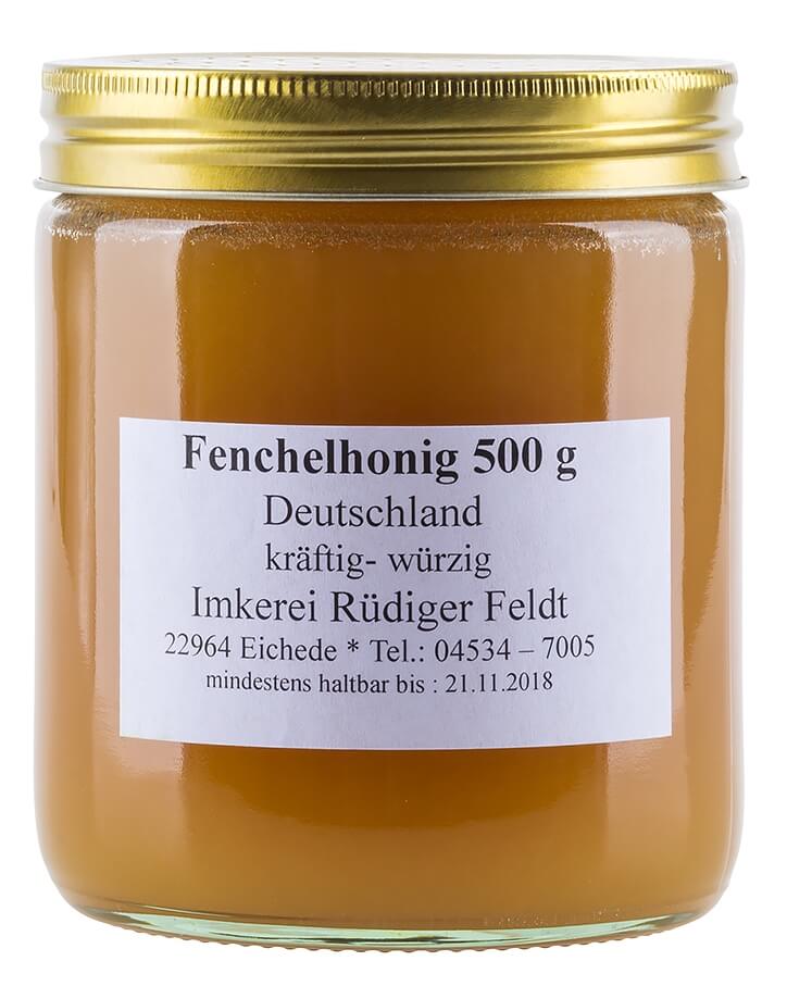 Fenchelblüten Honig 500g