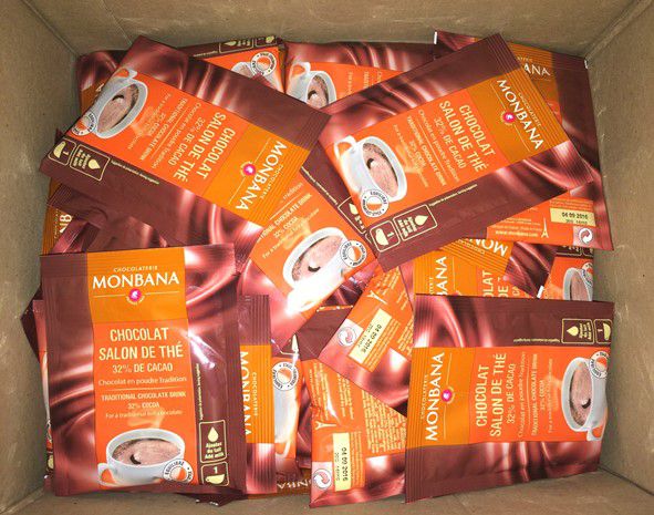 Monbana Salon De Thé Chocolate Powder 100x20g Portionsbeutel