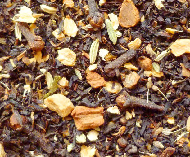 Chai Kräutertee mit Schwarztee-Mischung ohne Zusatz von Aroma - auslaufend 