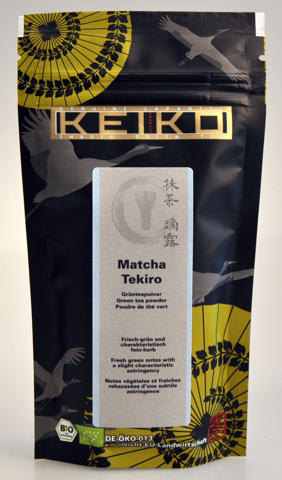 Bio Japan Matcha Tee Tekiro - 50g Nachfüllbeutel - Keiko Green Tea