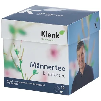 Männertee Kräutertee - 12 Pyramidenbeutel - Klenk Naturkraft