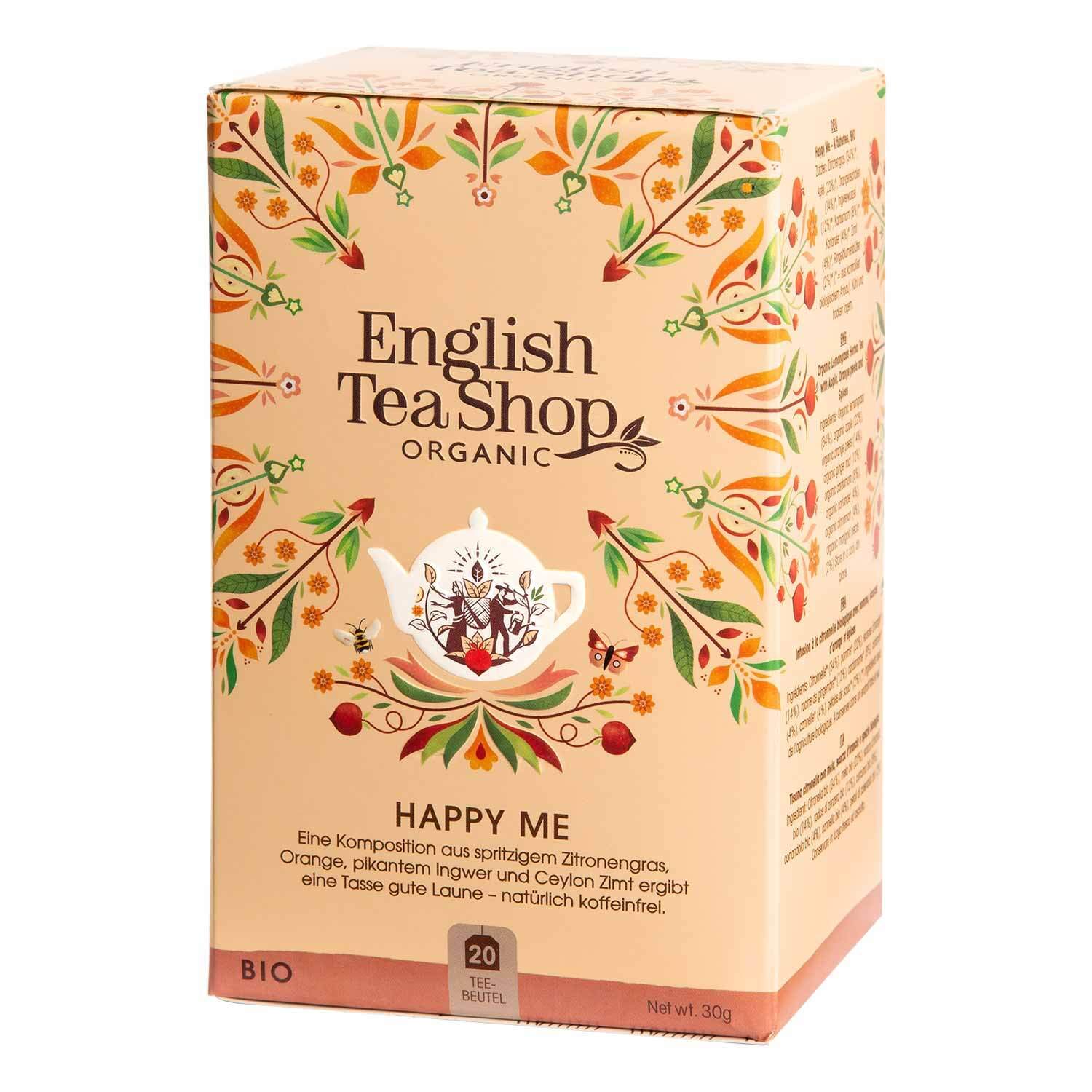 English Tea Shop - Happy Me, BIO Wellness-Tee, 20 Teebeutel