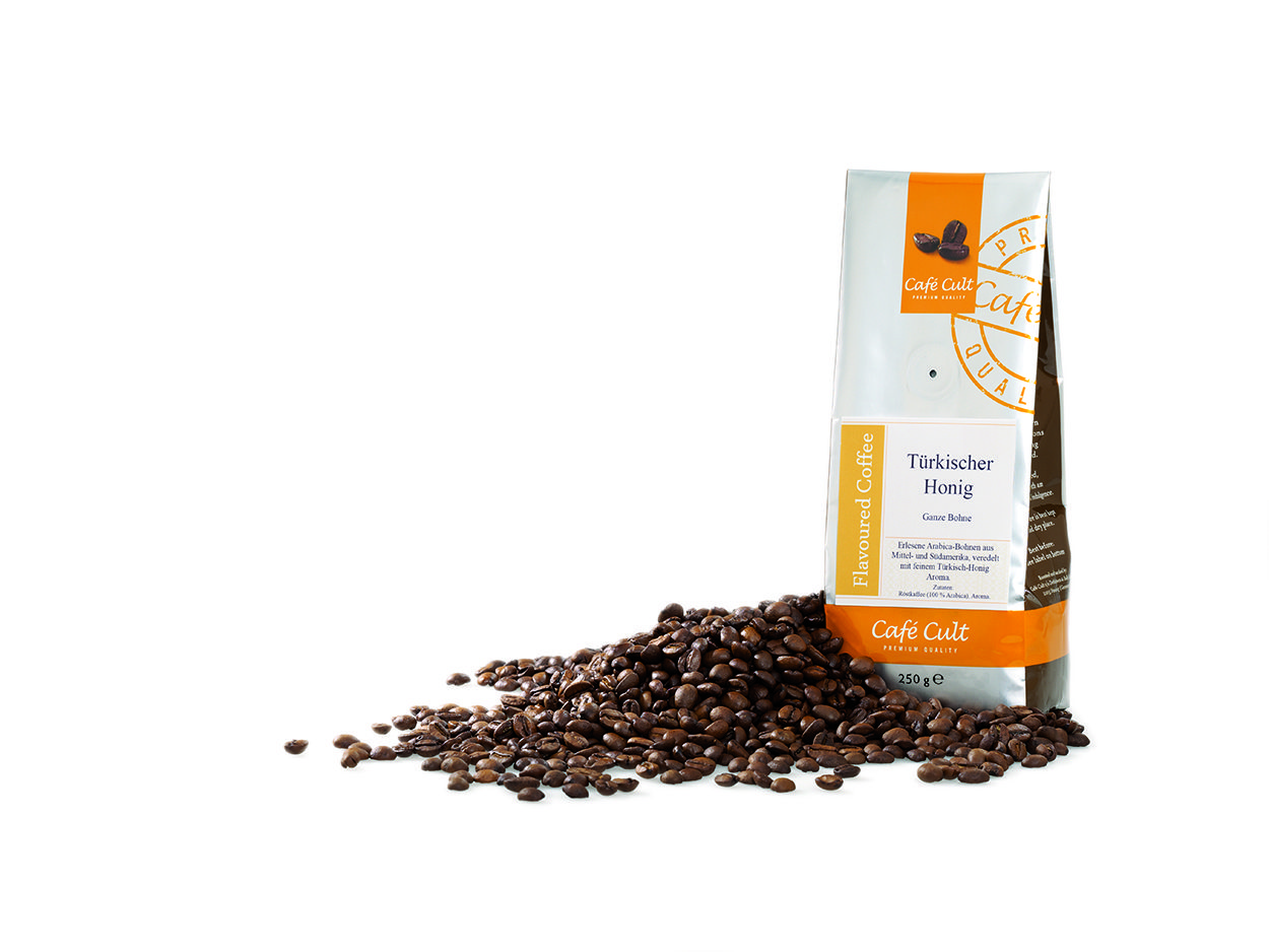Kaffee "Türkischer Honig", ganze Bohne, aromatisiert