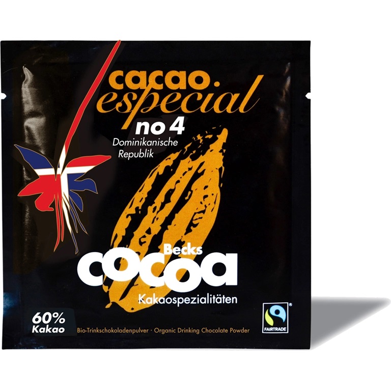 Bio Especial no 4 Kakao - Becks Cocoa - 25g Portionsbeutel 