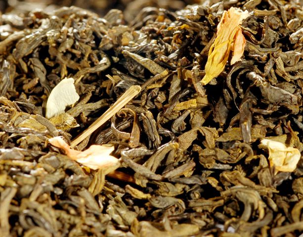 China Jasmin mit extra vielen Blüten - Grüner Tee