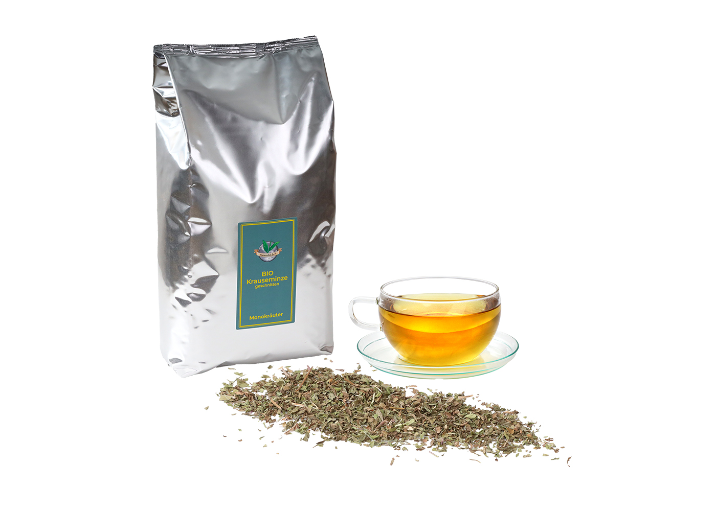 BIO Krauseminze/Nanaminze geschnitten 1000g - TEEPROJEKT