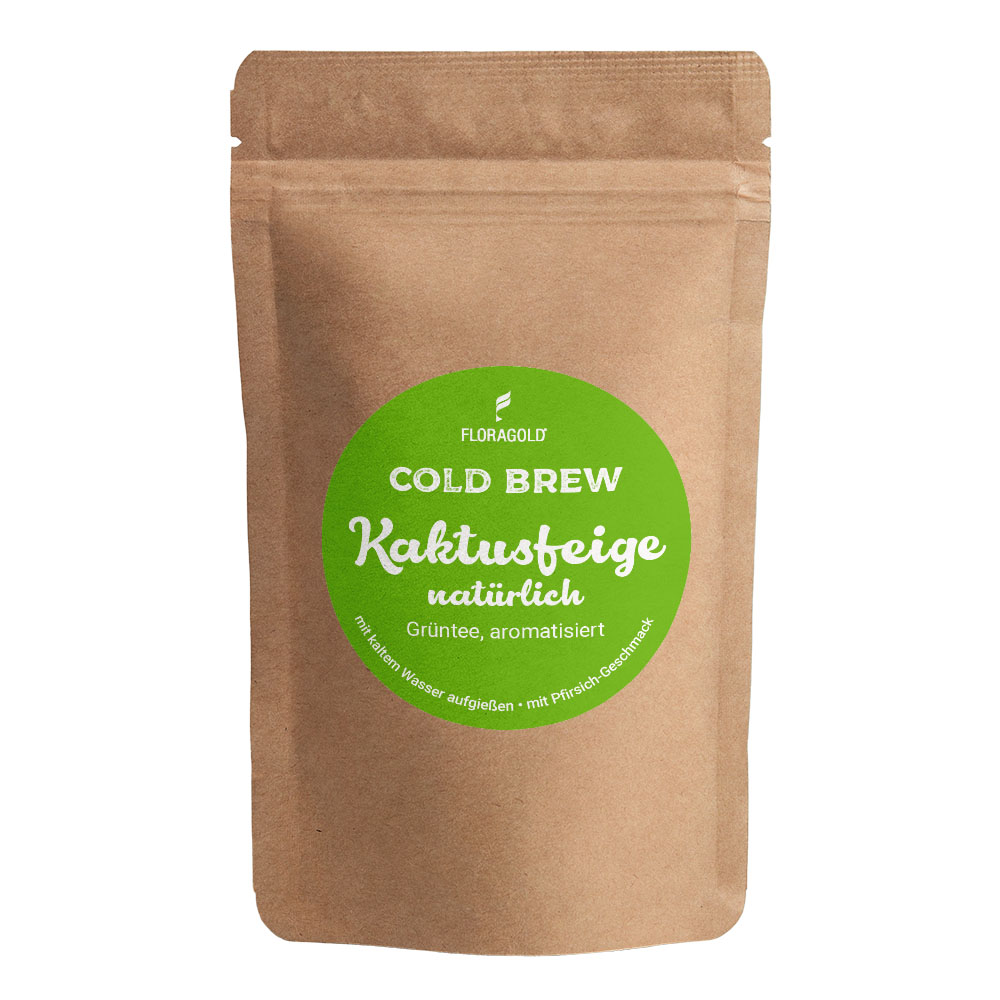 Cold Brew Kaktusfeige natürlich - Grüner Tee