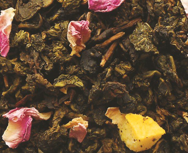 Oolong Blüte von Taiwan - halbfermentierter Tee