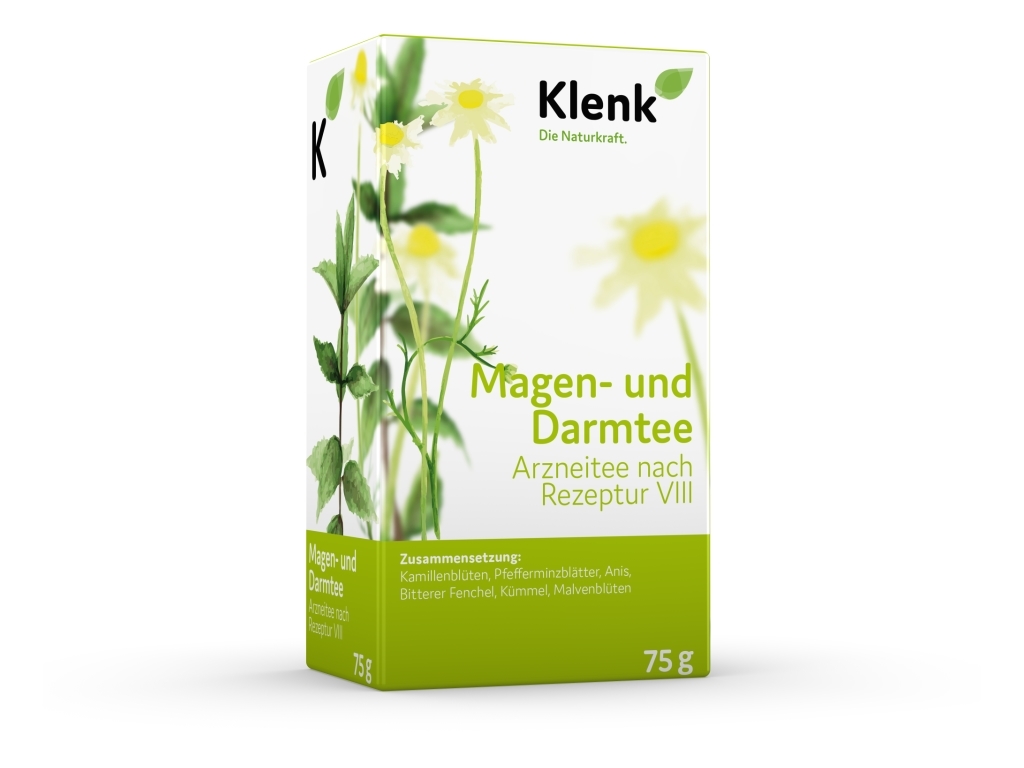 Magen- und Darmtee Arzneitee nach Rezeptur VIII - 75g - Klenk Naturkraft