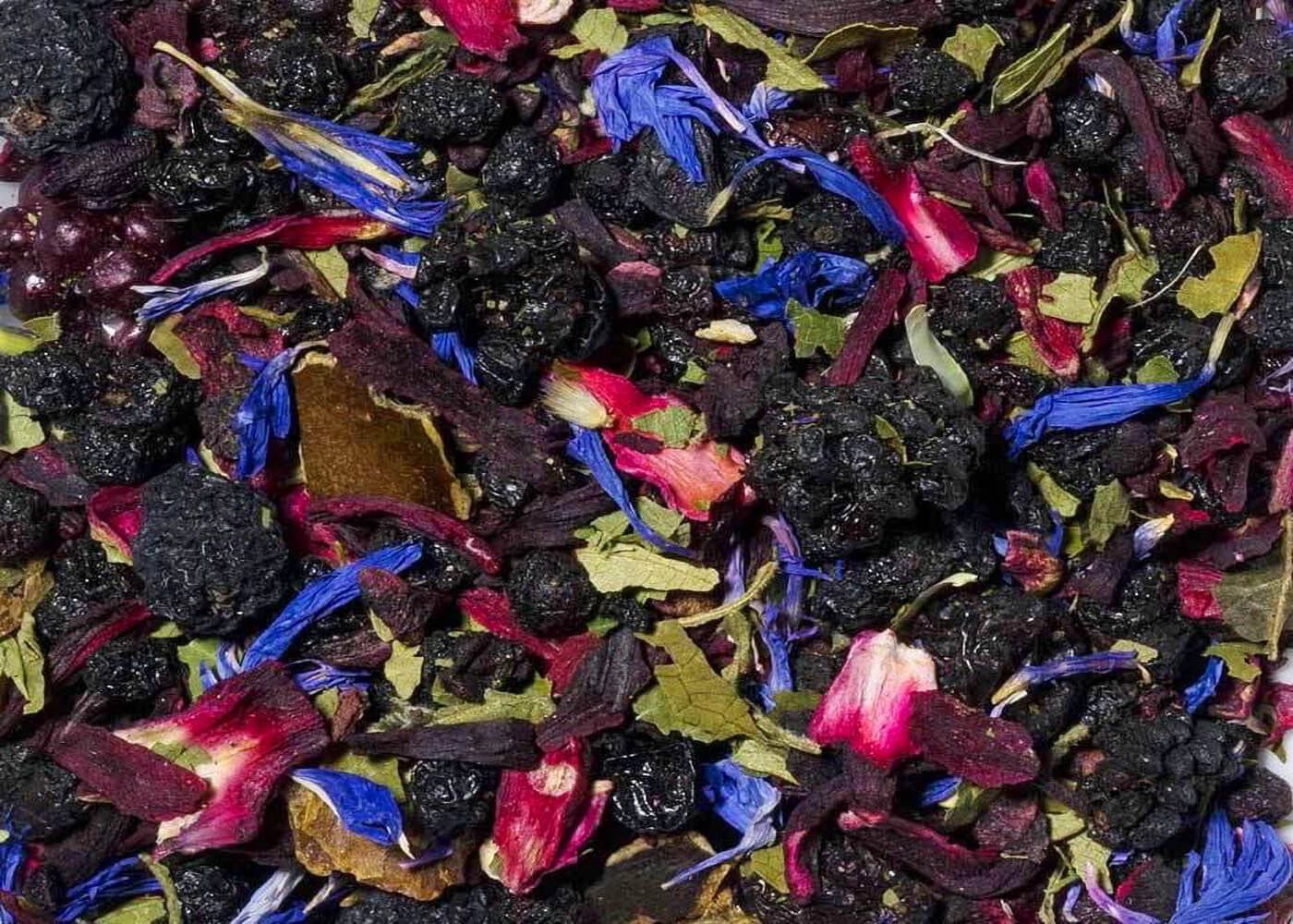 Brombeer Fliederbeer - Früchtetee ohne Zusatz von Aroma