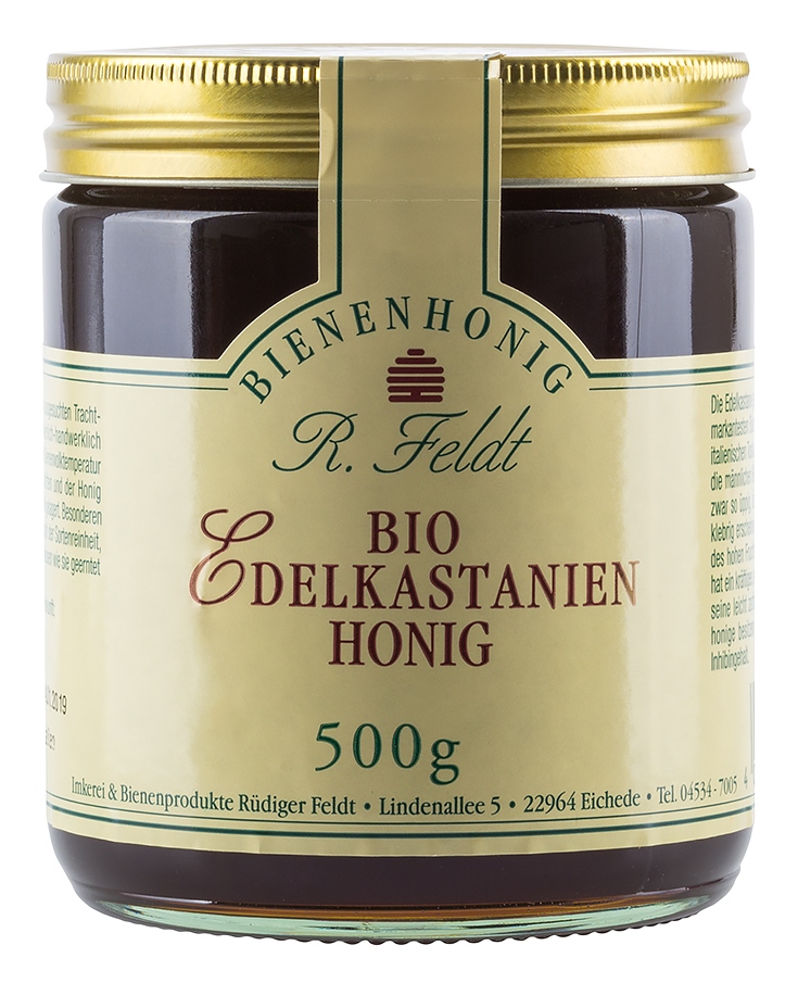 Bio Edelkastanien Honig 500g