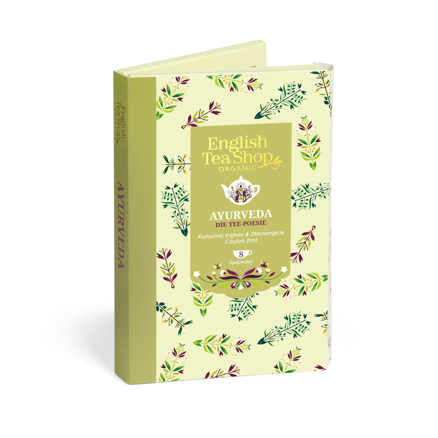 English Tea Shop - Tee-Poesie "Ayurveda ", BIO, 8 Teebeutel