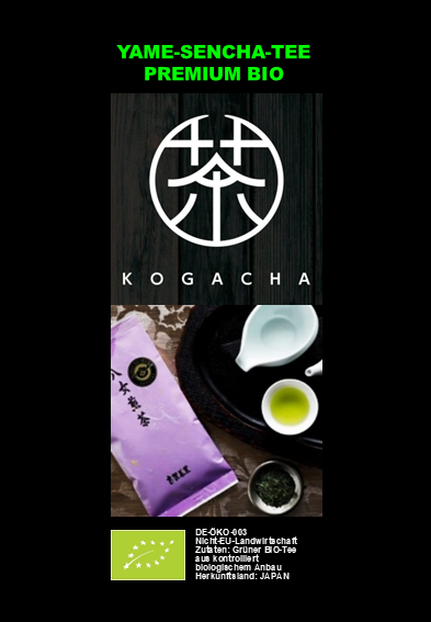 Yame-Sencha-Tee Premium Bio 50g - Kogacha