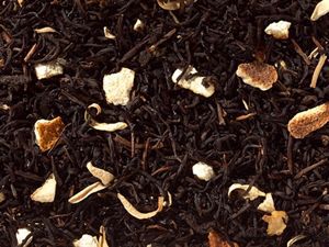 Schwarzteemischung Orange entkoffeiniert - aromatisiert