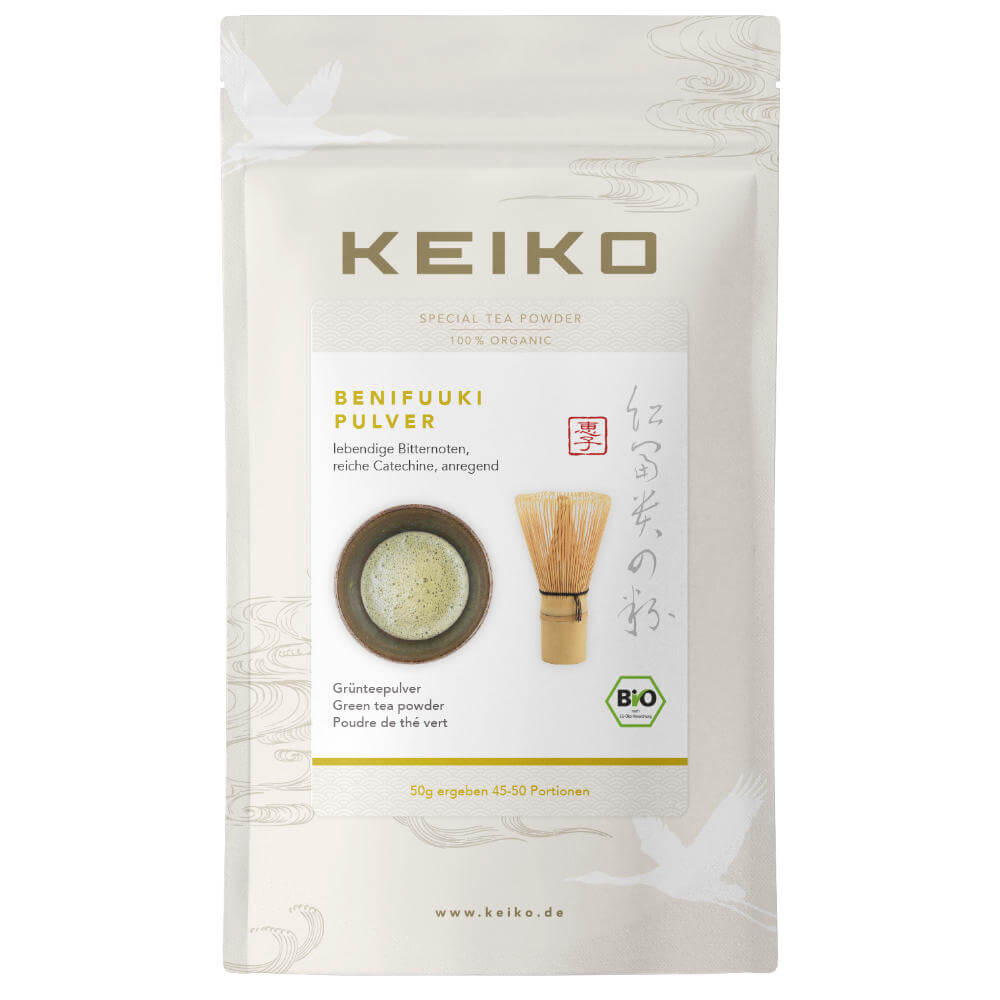 Bio Benifuuki Powder Grünteepulver 50g - Keiko Green Tea