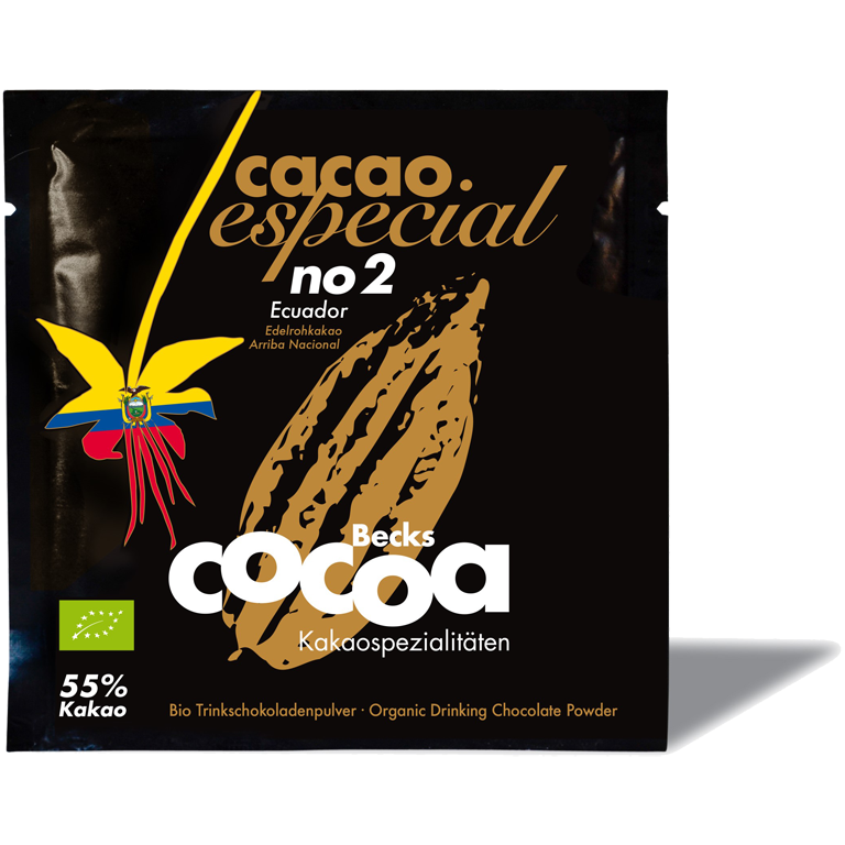 Bio Cacao Especial No.2 Ecuador  - Becks Cocoa - 25g Portionsbeutel