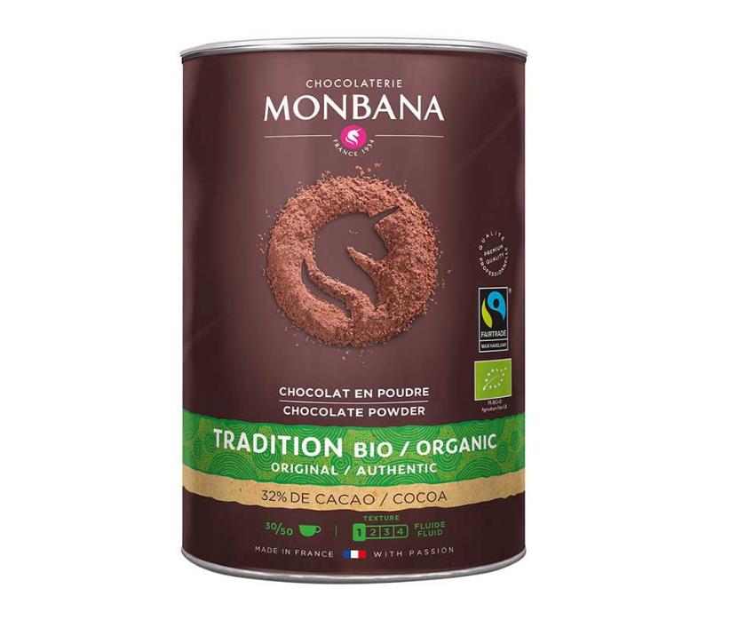 Monbana Bio Fairtrade Chocolate Powder 1000g