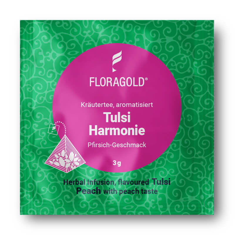 Tulsi Harmonie, Kräutertee 100 Pyramiden Teebeutel