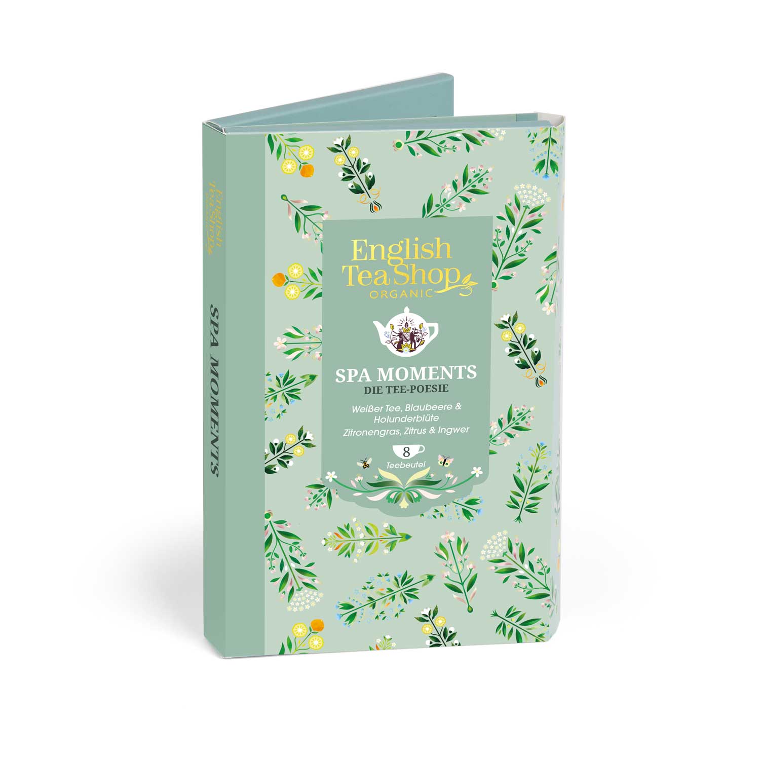 English Tea Shop - Tee-Poesie "Spa Moments", BIO, 8 Teebeutel