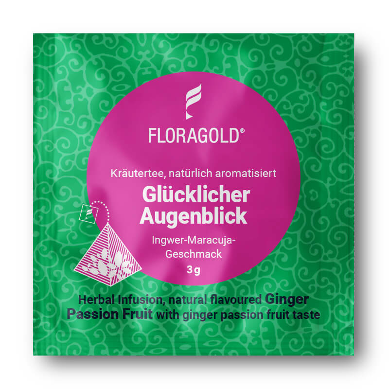 Glücklicher Augenblick natürlich, Kräutertee 100 Pyramiden Teebeutel