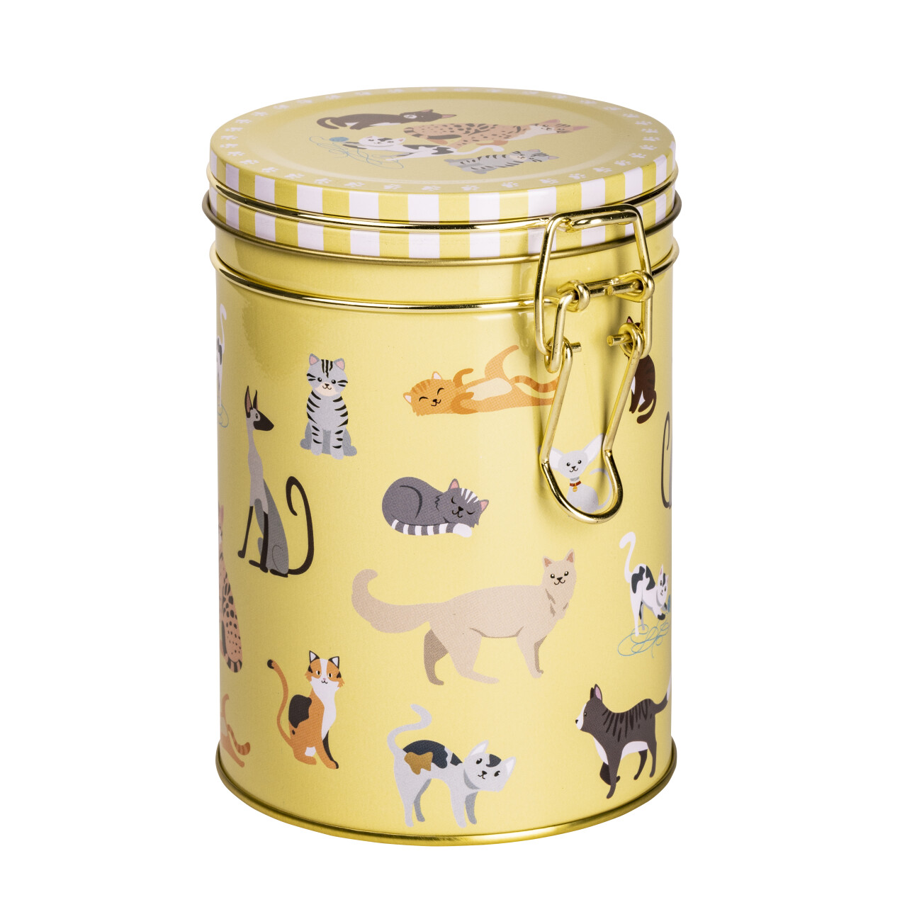 Teedose "Cats" (rund)  für 200g