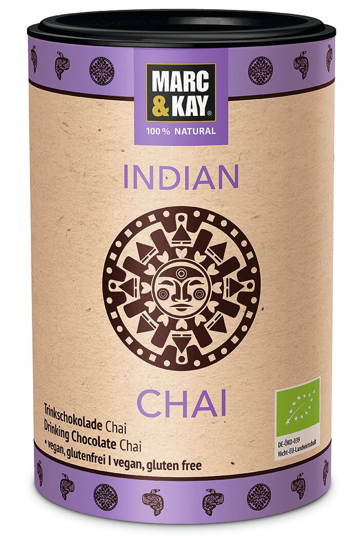 Marc & Kay Bio Trinkschokolade Chai INDIAN 250g