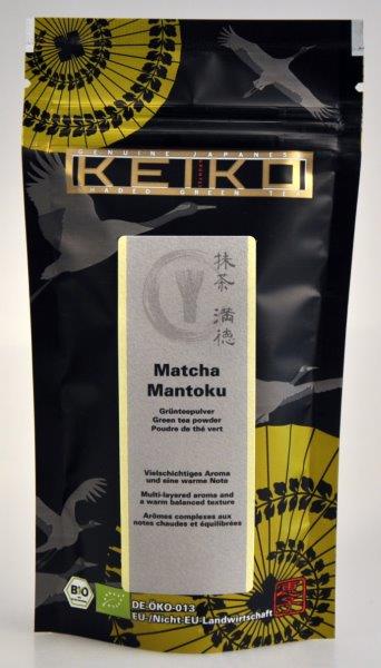 Bio Japan Matcha Tee Mantoku - 50g Nachfüllbeutel - Keiko Green Tea