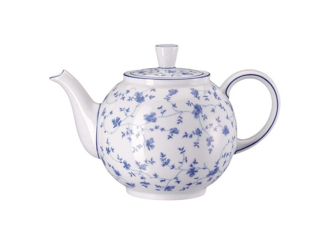 Teekanne Arzberg Form Blaublüten 1,2 L