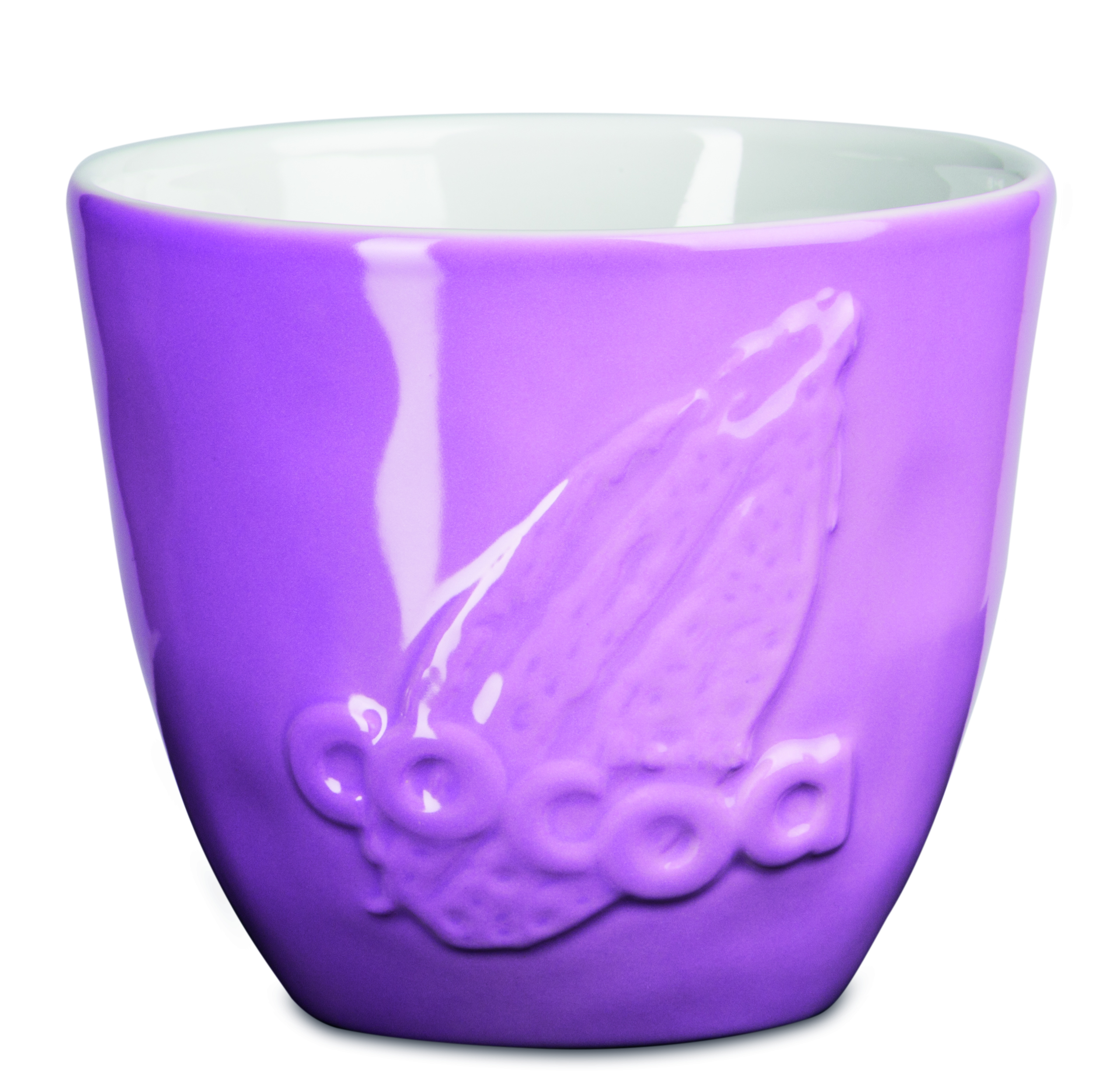 Kakaobecher VIOLETT - Becks Cocoa - aus Porzellan