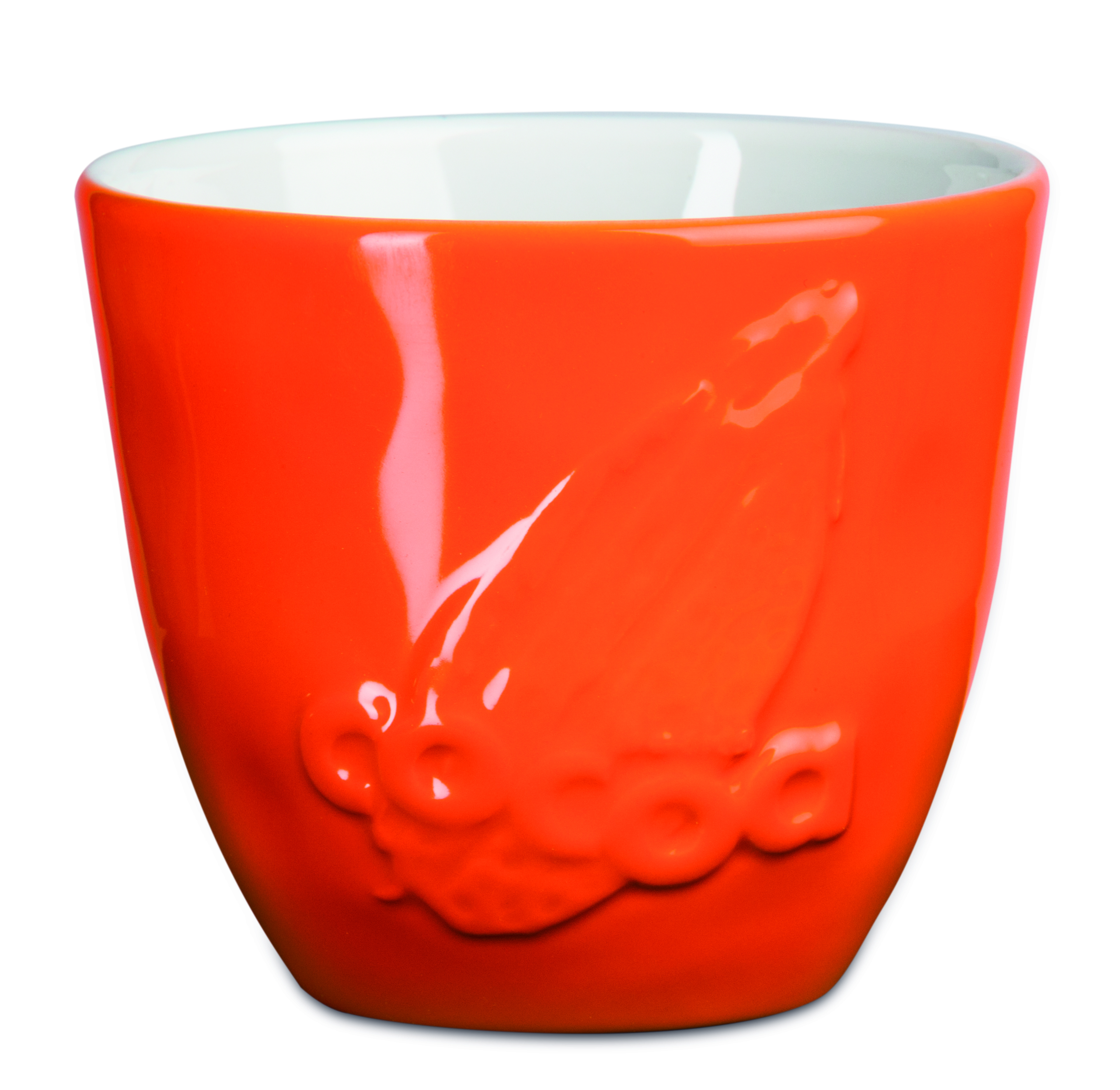 Kakaobecher ORANGE - Becks Cocoa - aus Porzellan