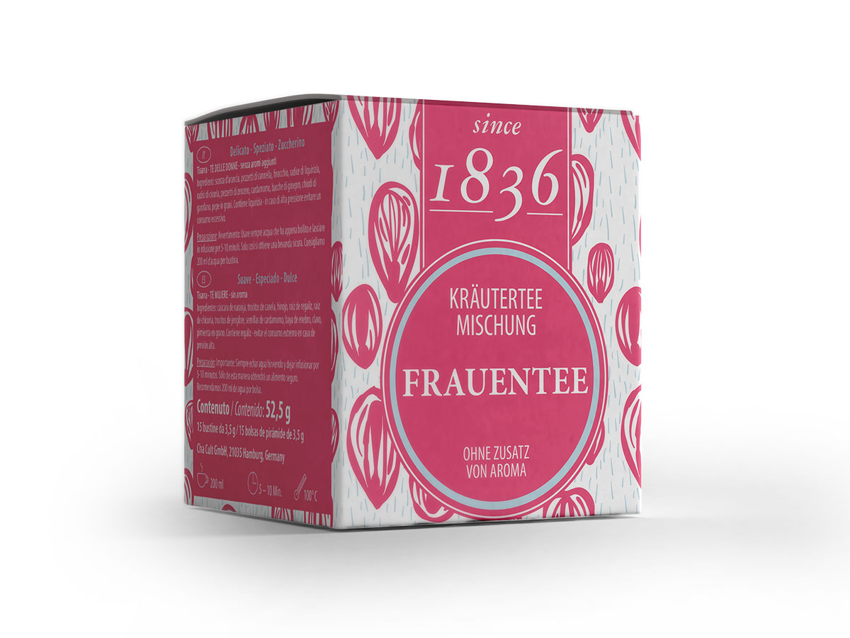 Frauentee Kräutertee - 15 Pyramidenbeutel (ohne Zusatz von Aroma)