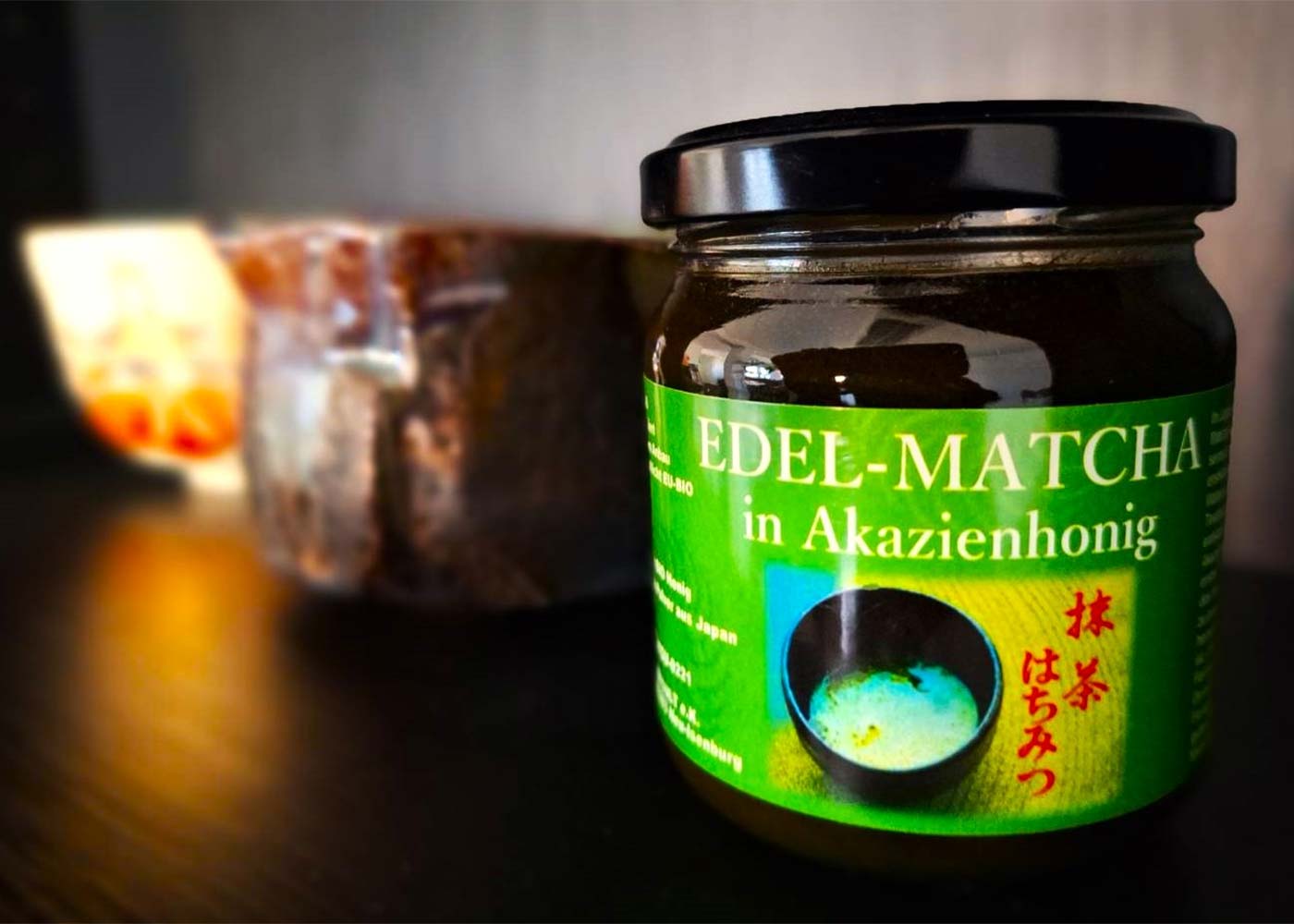 Matcha in Akazienhonig Bio 250g Glas - Kogacha