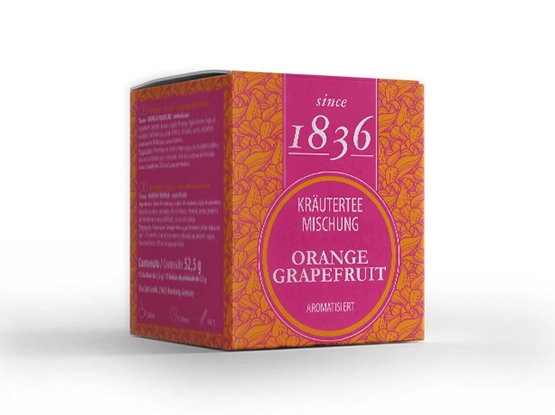 Orange Grapefruit Kräuterteemischung - 15 Pyramidenbeutel  a 3,5g