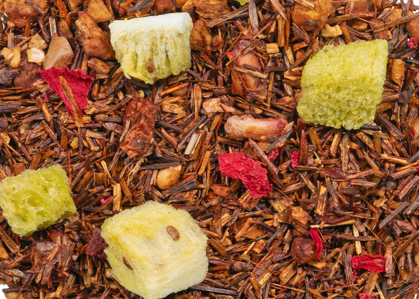 Kiwi Granatapfel Multivitamin - Rotbuschtee, aromatisiert