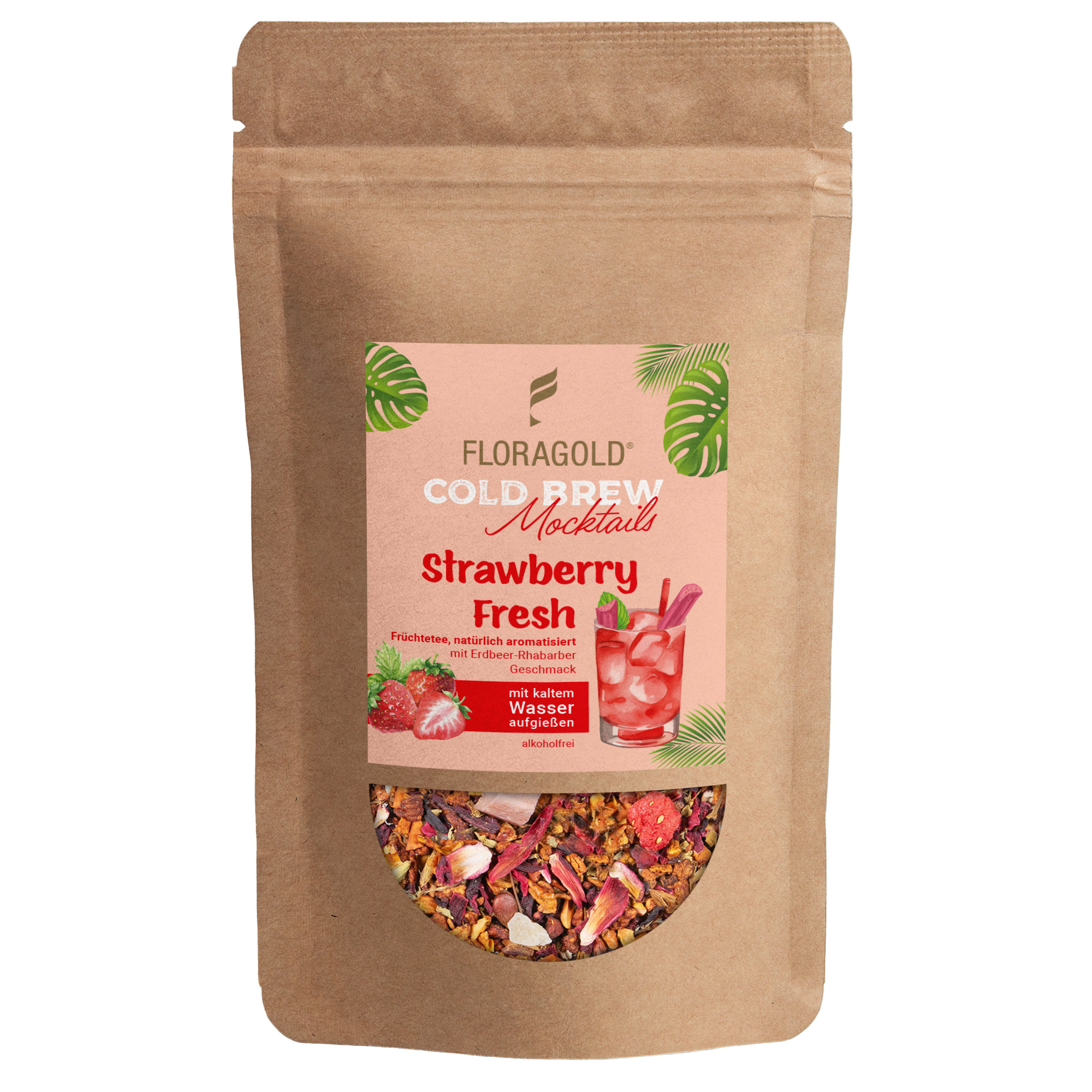 Cold Brew Strawberry Fresh natürlich - Früchtetee