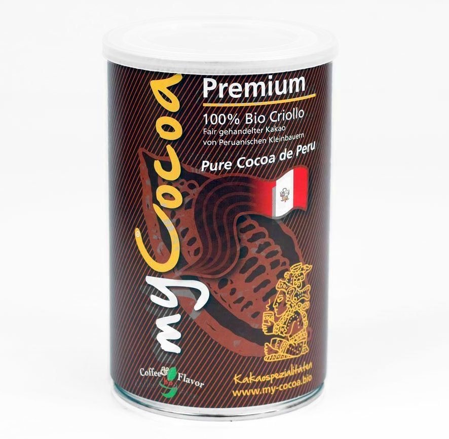 Bio MyCocoa Premium Criollo aus Peru - 250g Dose