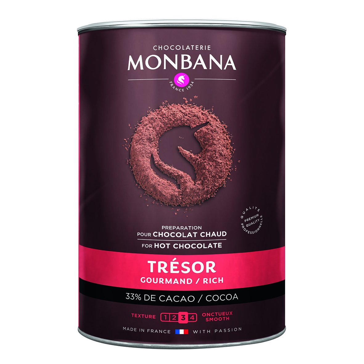 Tresor de Chocolat 33% Chocolate Powder Monbana 1000g