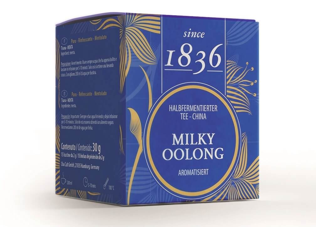 China Milky Oolong - 15 Pyramidenbeutel