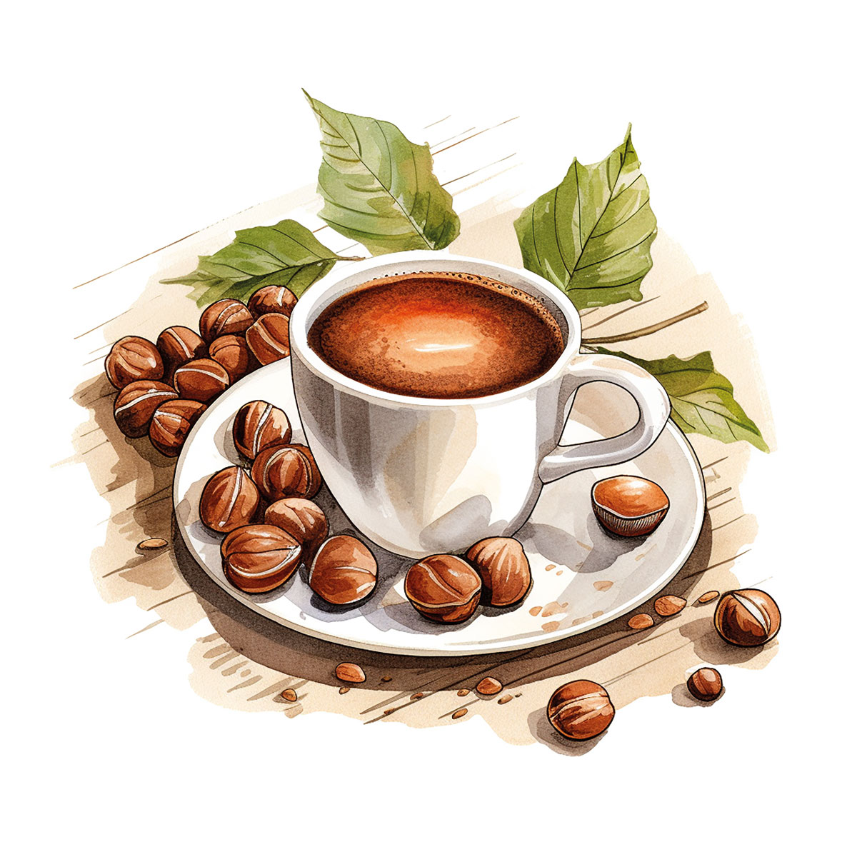 Haselnuss Kaffee, aromatisiert - 250g Kaffee gemahlen 