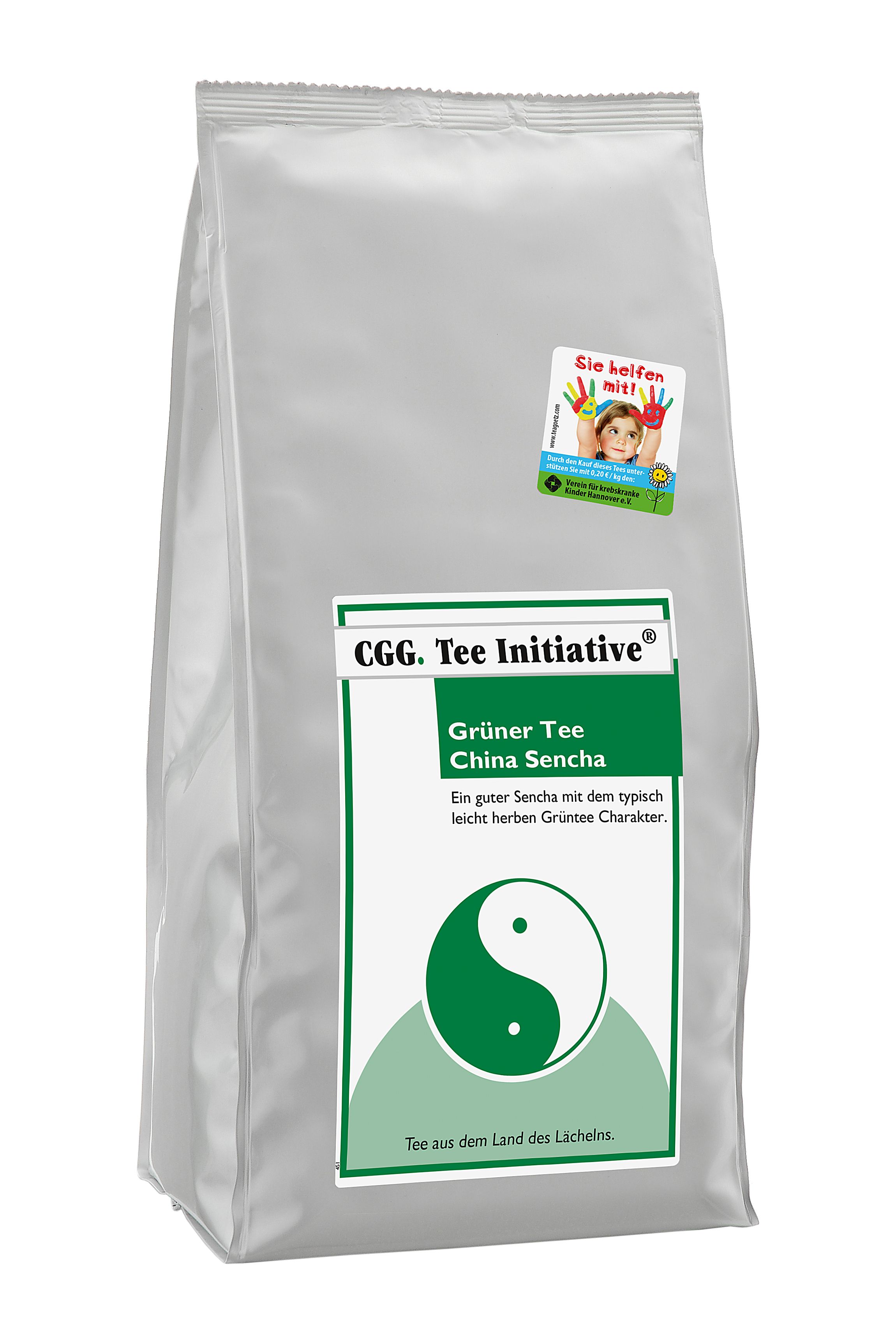Grüntee Sencha rückstandskontrolliert Teeinitiative 1000g
