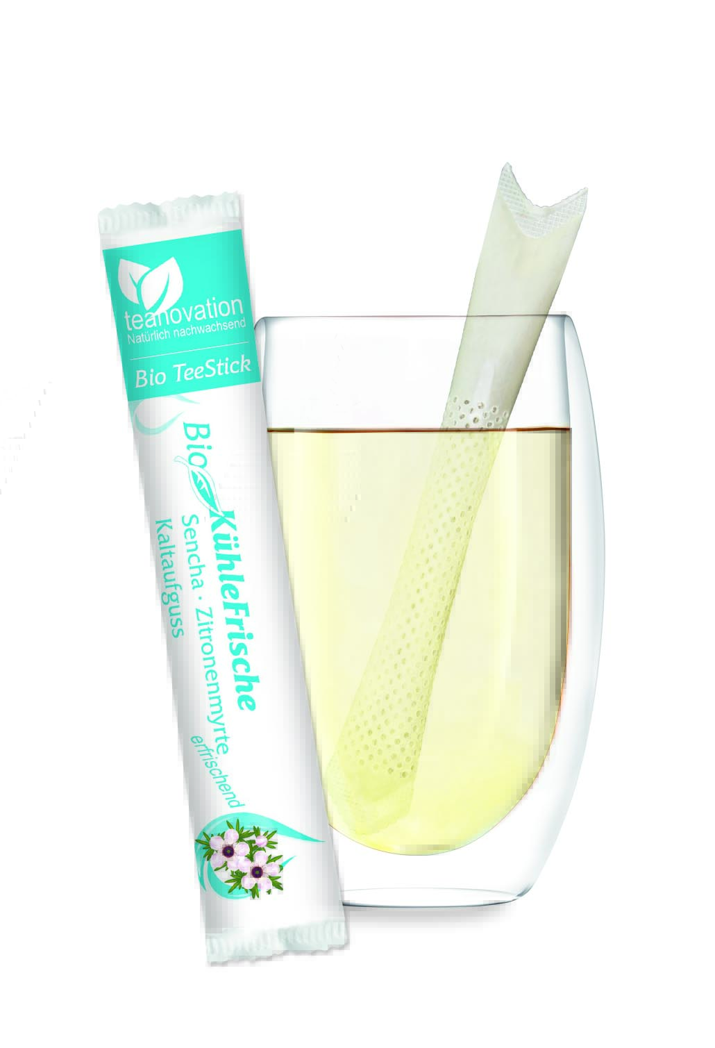 Kühle Frische Kaltaufguss Grüner Tee Bio Teestick - Teanovation
