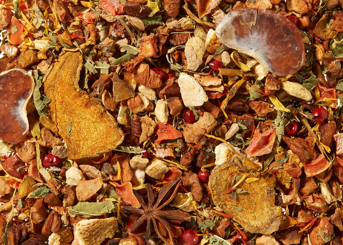 Mandarine-Manuka-Kurkuma - Gewürztee mit Mandarinen-Honig Note