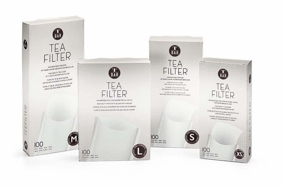 Papierfilter Größe -L- mit Bodenfalte 100 Stück