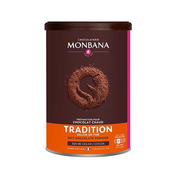 Monbana Trinkschokolade Tradition "Salon de Thé" - 250g 