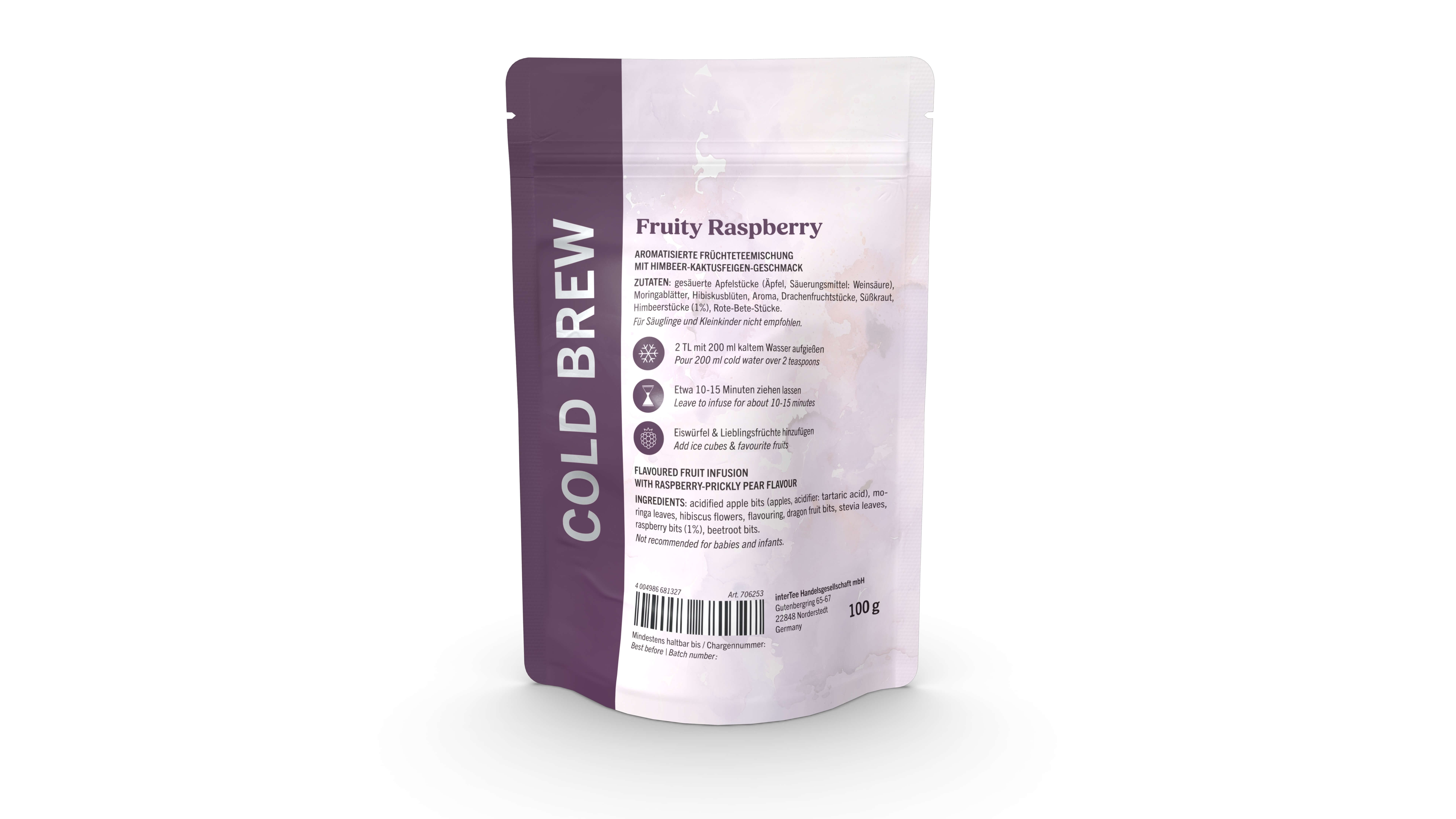 Cold Brew Fruity Raspberry - Früchtetee
